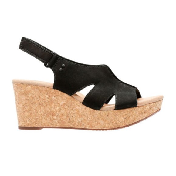 Clarks Women's Annadel Bari Wedge Sandals - Picture 2 of 7